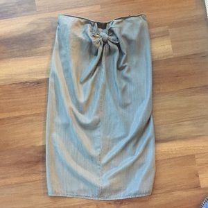 Beautiful Strapless Dress DIESEL BLACK GOLD. NWOT